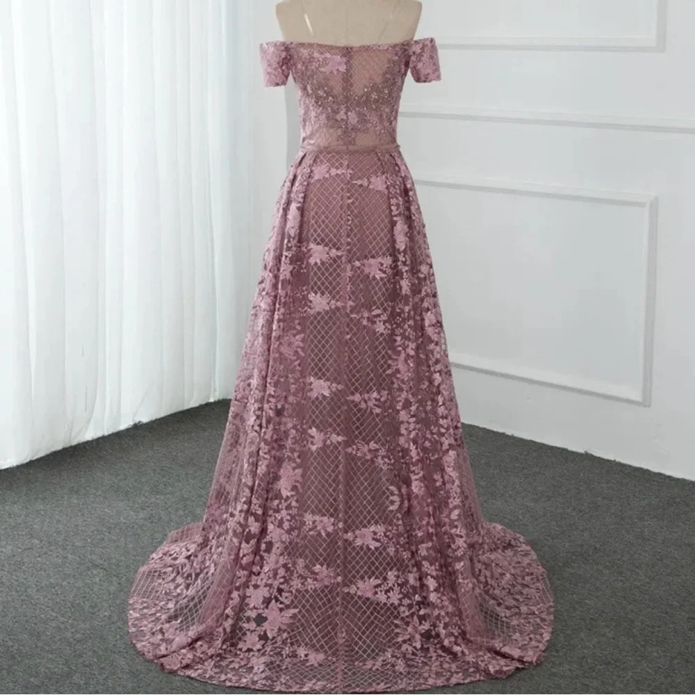 Serene Hill Lavender Beaded Dress - Picture 5 of 5